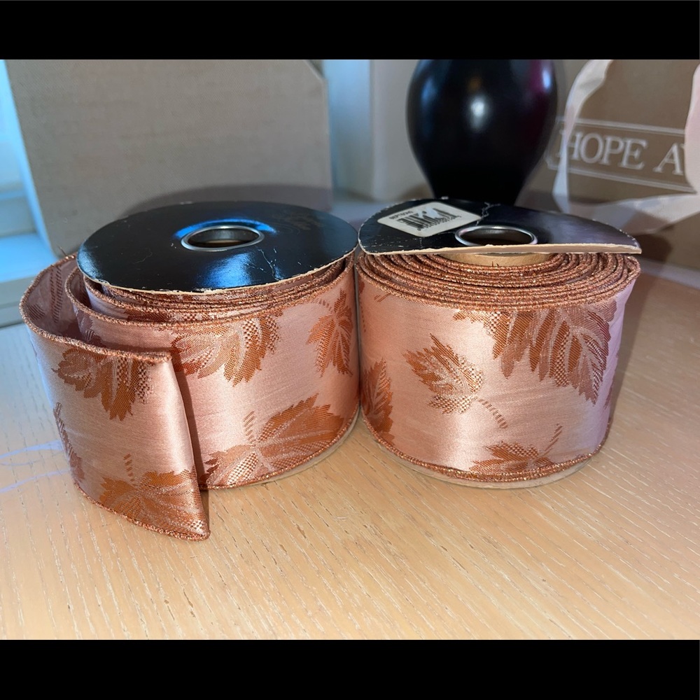 Fall wired ribbon
